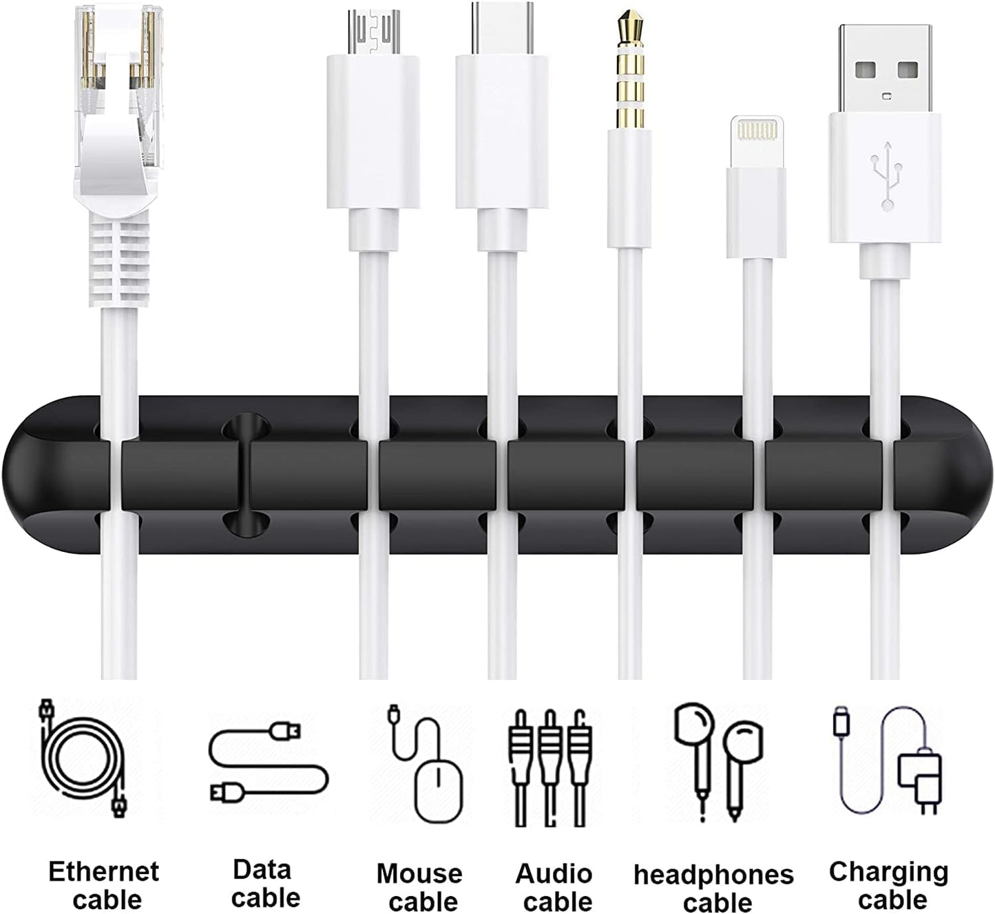 Desk Cable Organizer Set